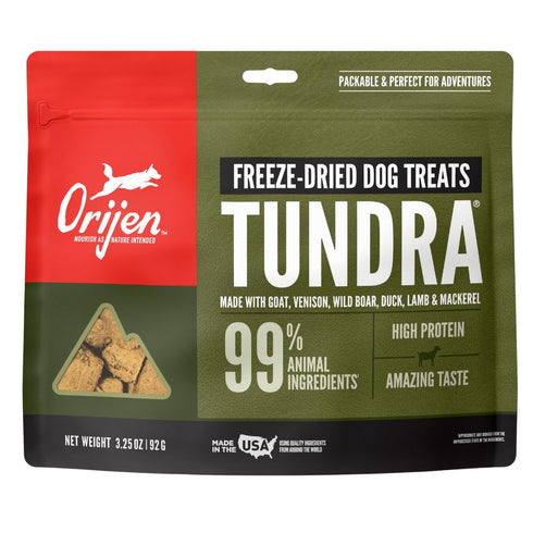 Orijen Freeze Dried Tundra Dog Treats 3.25oz - Poudre Pet and Feed Supply